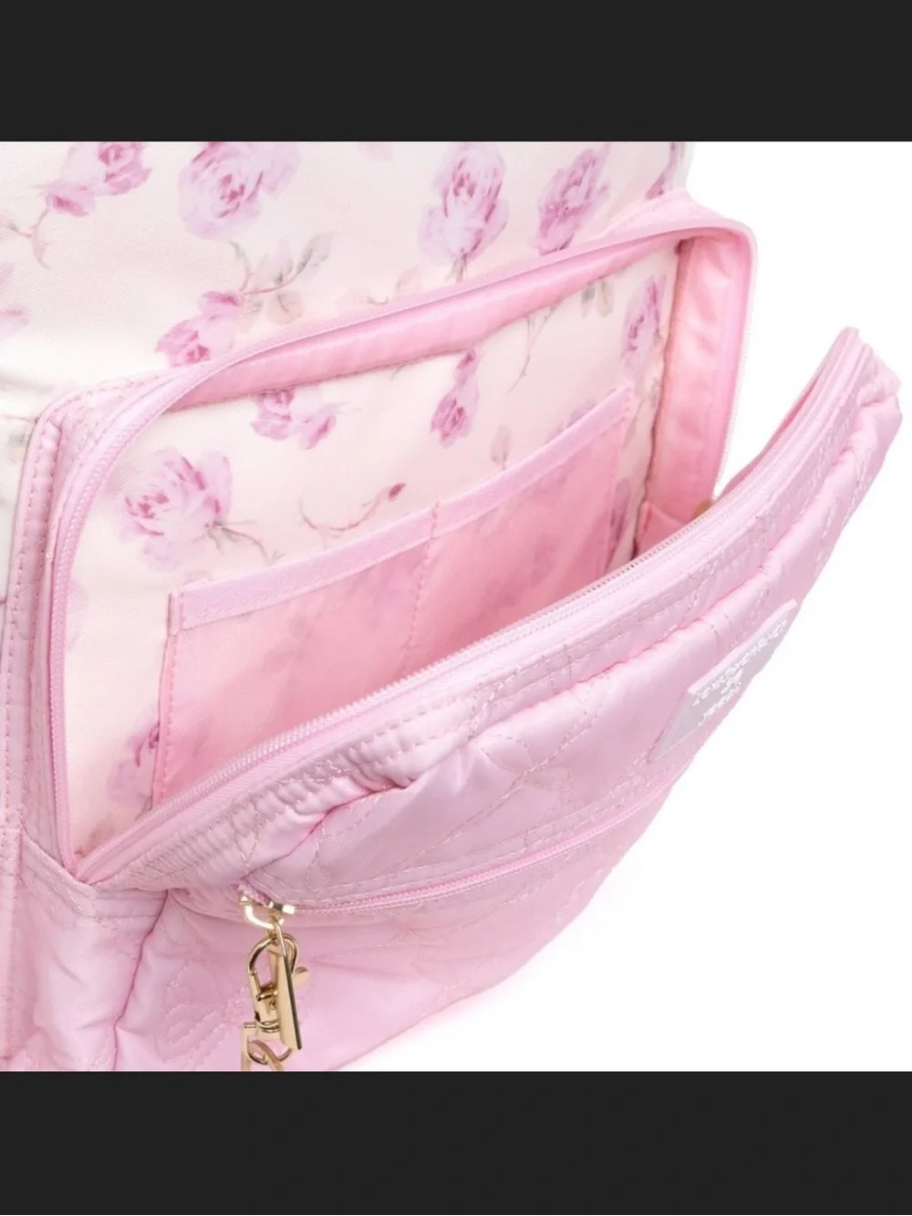 LoveShackfancy x Target Yoobi Ribbon Rosa Backpack Sterling Dusk